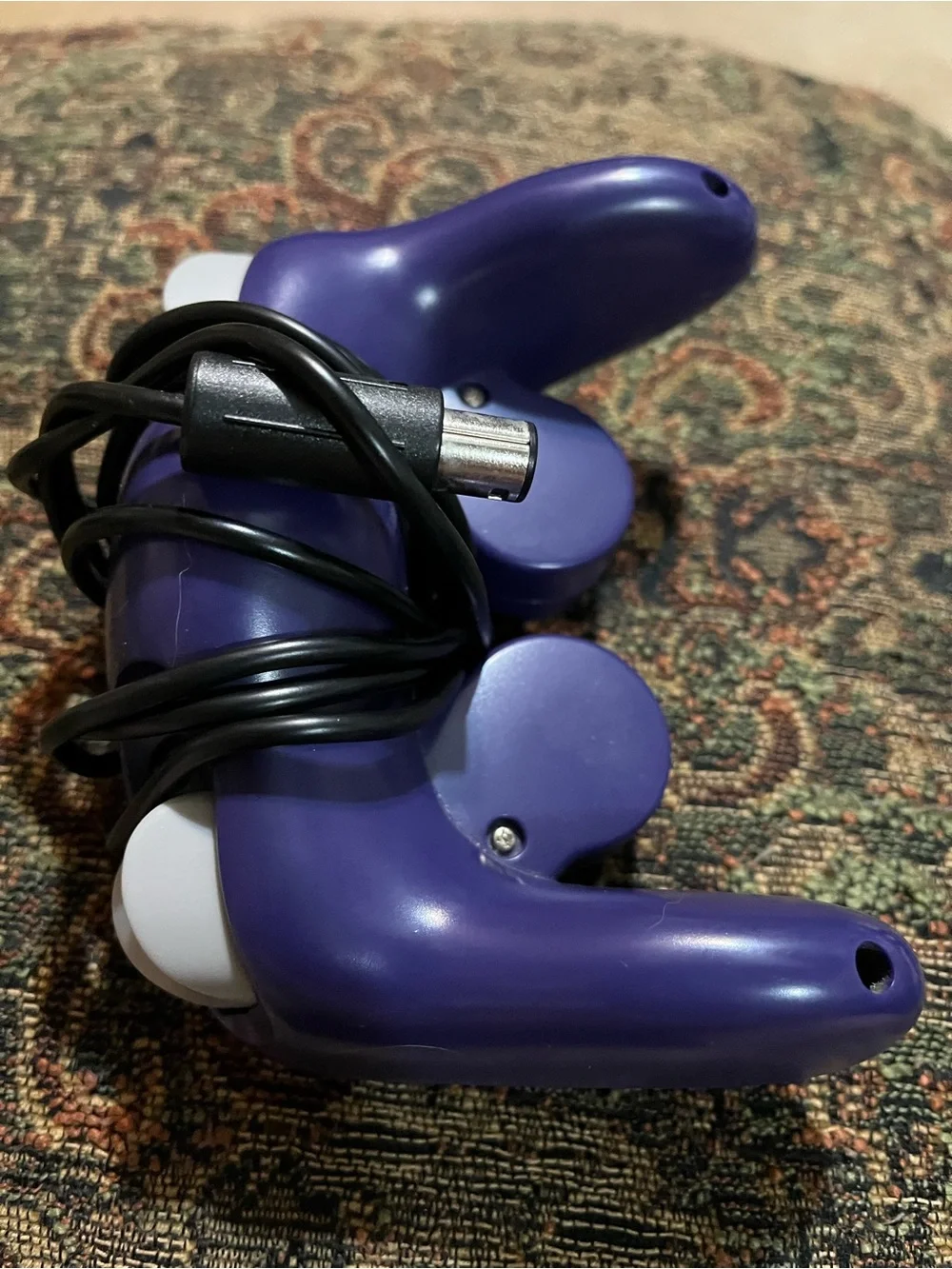Nintendo Purple GameCube Wired Controller with Colorful Buttons